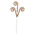 thumbnail image 5 of Accesorios para coronas festivas Palillos de bastón de caramelo navideños Adornos de piruleta rizada de lana para árbol de Navidad Juego de 6 para rellenar jarrones de hogar, 5 of 5
