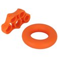 thumbnail image 1 of Hand Resistance Bands, 50 Pounds Orange Enhance Finger Grip High Flexibility Portable Silicone Finger Exerciser  For Recovery, 1 of 8