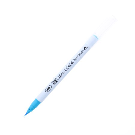 UPC: 0847340009917 | Kuretake Zig Clean Color Real Brush Marker  Cobalt Blue