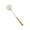 B, variant on Silicone Kitchen Utensil with Wooden Handle Heat Resistant Nonstick Cooking Tool for Home Chef Black Salad Server