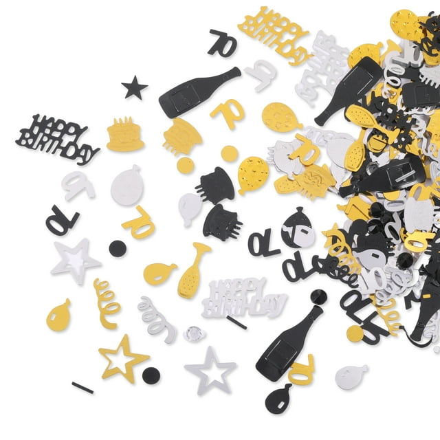 Baohd Birthday paper scraps