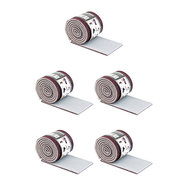 Youkk Sponge Eraser Household Descaling Wipe Rust Stain Remover Tools Kitchen Accessory Cleaning Emery Tool Scrubbing Gadget 1pcs 9x100cm 5Set