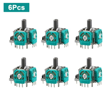 - EEEKit 6-Pack Replacement 3D Controller Joystick Axis and Thumbstick Analog Sensor Module Wireless Controller Rocker for Xbox One