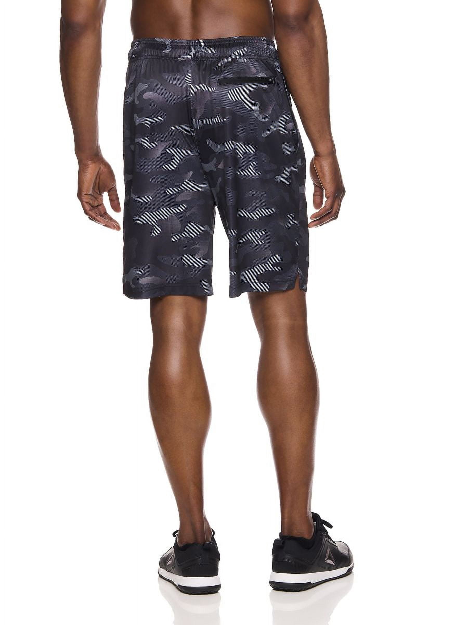 Reebok Men's and Big Men's Camo Performance Knit 9" Shorts, up to Sizes 3XL