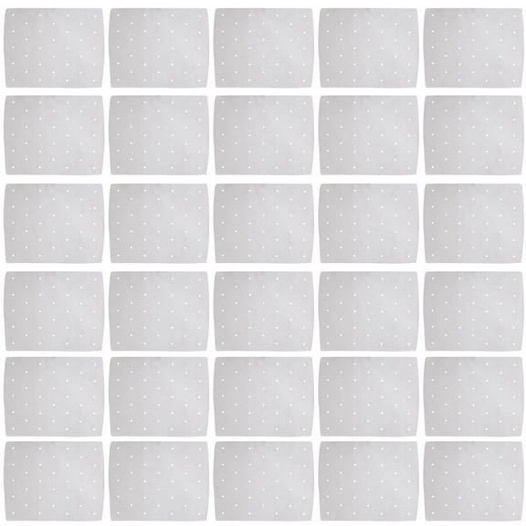 100 Pcs Air Fryer Parchment Liner,Perforated Square Air Fryer Liner for Foodi Grill 5 in 1 AG301 White Paper
