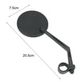 thumbnail image 7 of Cheers.US 2Pcs Bike Mirror Cycling Rear Mirror Adjustable 360 Degrees Rotation Reflector Handlebar Shockproof Wide Angle Bicycle Rearview Safety Mirror for Most Mountain Road Bike, 7 of 7