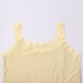 thumbnail image 6 of MSJUHEG camisole Summer Tank Tops Going Out Tops Loose Fit Cami Tanks Lace Cami Off the Shoulder Tops for Women Summer Tops Summer Basic Blouse Summer Strappy Camisole Yellow 2XL, 6 of 9