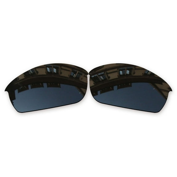 Vonxyz Stealth Black Polarized Lenses Replacement for Oakley Flak Jacket Sunglass