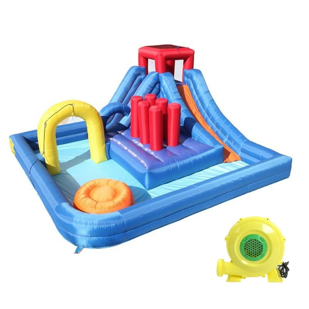 UBesGoo Inflatable Bounce House Castle Ball Pit Jumper Moonwalk with 2