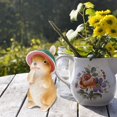 thumbnail image 4 of Resin Rabbits Ornament Waterproof Bunny Figurine for Creating Atmosphere Miniature Resin Rabbit Statue Weather-resistant Rabbit Art Figurines for Patio Yard Home Decoration, 4 of 7