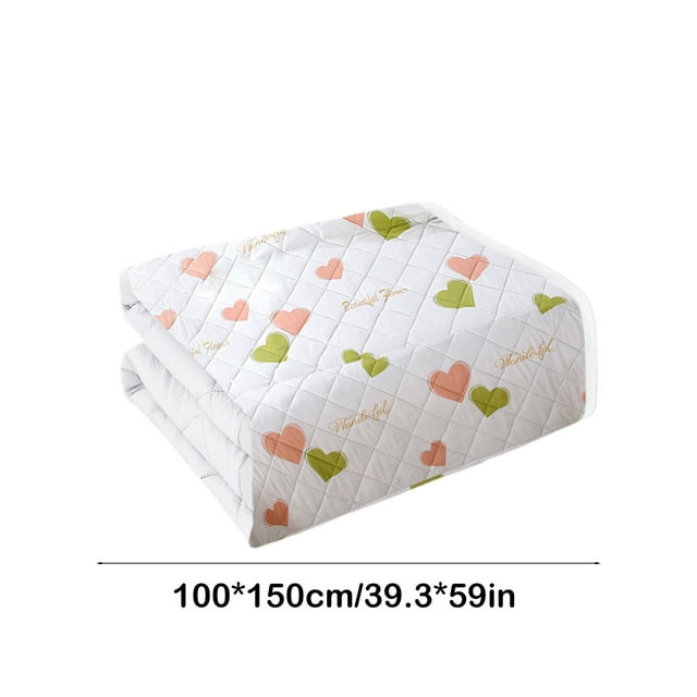 Breathable Cooling Quilt 39x16in Lightweight Air Conditioning Cover Summer Bedspread Washable Seam Positioning