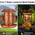 thumbnail image 3 of Comedero solar metálico para pájaros Yamodoor, 6 x 6 x 6 cm, impermeable, 3 of 7