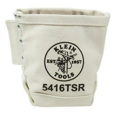 Klein Tools Tool Pouch, Tool Pouch, Tan, Canvas, 1 Pockets