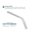 thumbnail image 6 of BLACK+DECKER LED Desk Lamp with Wood Grain Base, 7W, White (VLED1818-BD), 6 of 11