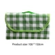 thumbnail image 3 of Tapete De Pícnic Colchoneta plegable para picnic, impermeable, tela Oxford, almohadilla para acampar en la playa (verde 100x150cm) Tmvgtek Para Estrenar, 3 of 6