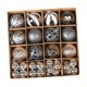 thumbnail image 2 of 36 Bolas de Navidad Macarena Adornos navideños colgantes Plata, 2 of 8