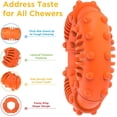 thumbnail image 2 of Juguete masticable para perros que mastican con fuerza: Juguete masticable de caucho natural ultrarresistente para cachorros, casi indestructible para razas medianas y grandes., 2 of 5