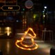 thumbnail image 1 of Decoraciones de Halloween, luces de ventana, ventosa, luz naranja, calabaza, fantasma y Araña, luces colgantes para interiores, decoración de ambiente, 1 of 4