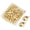 Gold, variant on BIMZUC 50pcs Small Craft Bells 14mm / 0.6 inches DIY Mini Tiny Iron Jingle Bells for Jewelry Making and Festival Decoration, Gold
