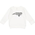 thumbnail image 2 of Inktastic North Carolina Word Salad Toddler Sweatshirt, 2 of 4
