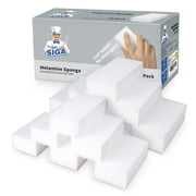 MR.SIGA Melamine Eraser Sponge, Magic Eraser Cleaning Pads, 12 Count, Size 3.1 x 2 x 1