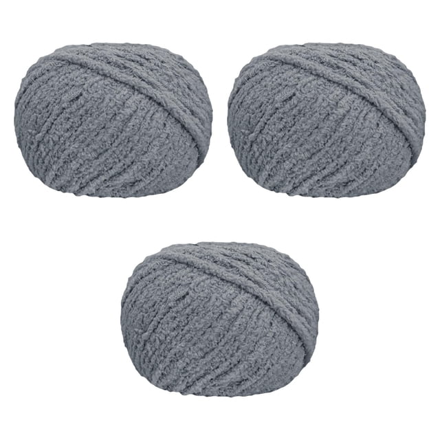 Hilo grueso para crochet perfecl Gris