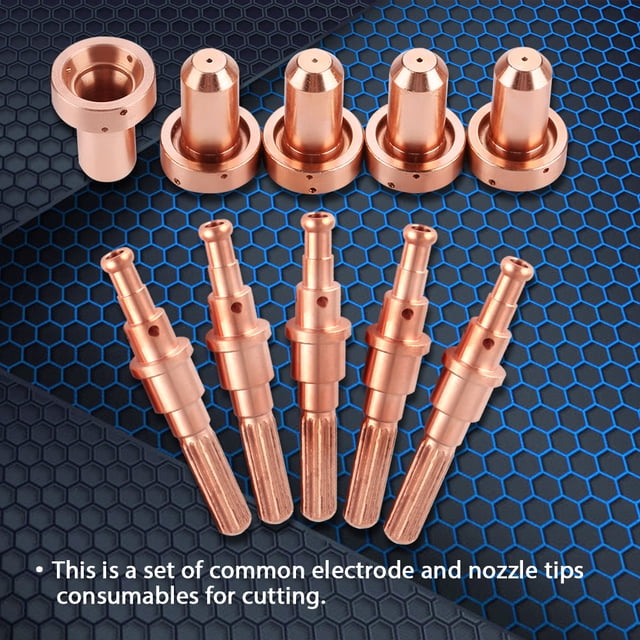 Boquilla De Plasma 5 Piezas 9-8215 Electrodo 5 Piezas 9-8207 Puntas Para