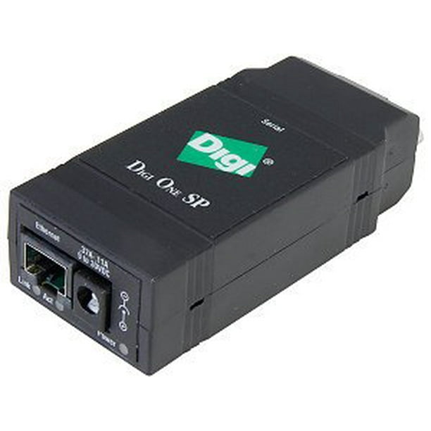 Digi One Sp Device Server Serial To Ethernet Eia 232 422 485 To Db 9 Serial Walmart Com Walmart Com