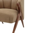 thumbnail image 3 of Silla decorativa NPD Furniture and More Florence, tela crema, 3 of 6