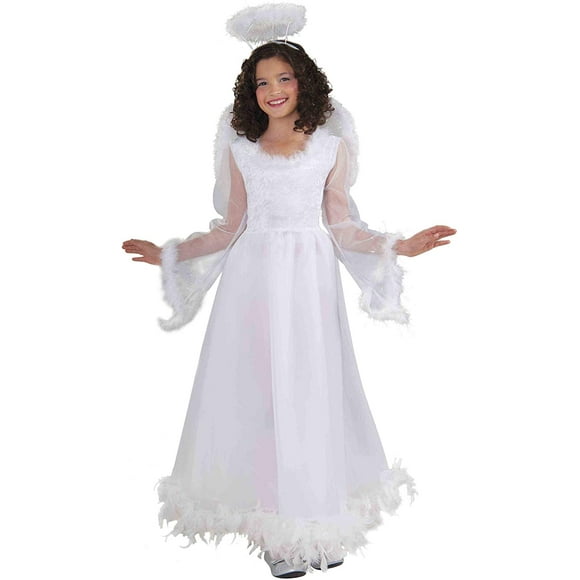 Forum Novelties Fluttery Angel Costume d'Enfant, Grand