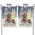 thumbnail image 2 of Merry Christmas Akita Snowy Winter with Gifts Tree Decorations Garden Flag 12x18in Double Sided Inu Dog Lover Outdoor Decor - 12020, 2 of 5