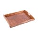 thumbnail image 5 of Bandeja de madera multiusos BLESIY bandeja de almacenamiento con 2 Asas regalo de boda cocina plato de madera encimera platos rectangulares para servir, 5 of 8