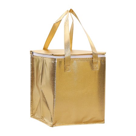 ULTNICE Thermal Cake Carrying Bag Zipper Design Food Storage Bag Takeout Food Insulation Pouch