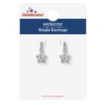 thumbnail image 2 of Way to Celebrate Americana Crystal Star Mini Hoop Earrings, 2 of 4
