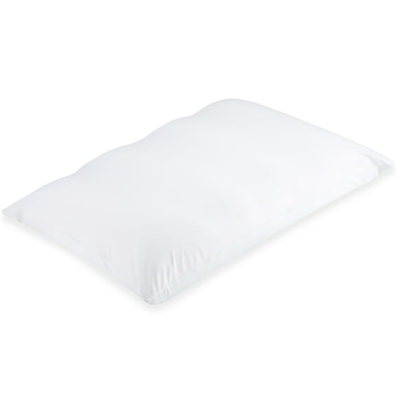 Premium Microbead Bed Pillow, X-Large Extra Fluffy But Supportive - Ultra Comfortable Sleep with Silk Like Anti Aging Cover 85% spandex/ 15% nylon Breathable, Cooling Barely Beige