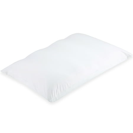 Premium Microbead Bed Pillow, X-Large Extra Fluffy But Supportive - Ultra Comfortable Sleep with Silk Like Anti Aging Cover 85% spandex/ 15% nylon Breathable, Cooling Barely Beige