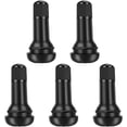 thumbnail image 1 of GFDYREE 5pcs TR413 Tire Valve Stem - Rubber Snap-in Valve Stems, Tire Valve for 0.453 Inch Rim Hole (TR413), 1 of 6