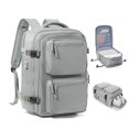 thumbnail image 1 of Mochila para ordenador portátil Bluterm para hombre y mujer, viajes de negocios, color gris, 1 of 6