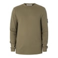 thumbnail image 6 of Calvin Klein Jeans Badge Waffle Longsleeved T-Shirt, Green, 6 of 6