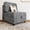 Single Seat Module, variant on 2 Pack Light Grey 180° Adjustable Chenille Armrests for Modular Sectional Sofa, Left & Right Pair with Secure Iron Bracket, Tool-Free Pet Friendly Arm Rest