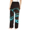 thumbnail image 2 of KLL Womens Neon Sign For Books Print Pajama Pants Soft Pajama Bottoms for Women Cozy Lounge Pants-, 2 of 7