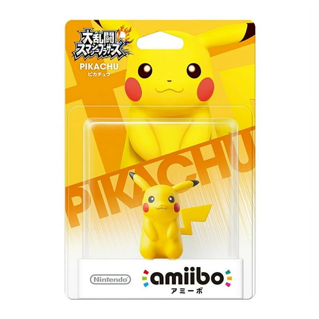 Figura Amiibo Pikachu Nintendo Super Smash Bros Nueva versión