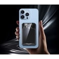 thumbnail image 4 of myCharge Chargeur Portable iPhone 13, 12 & Coques Mag Safe - Banque d'Alimentation Sans Fil Magnétique 5000mAh - Compatible avec Batterie MagSafe, Câble USB Type-C Entrée/sortie - Transparent, 4 of 5