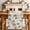 White, variant on Desert Camels Table Runner - 36 Inch Long Tropical Date Palm Trees Animal Cotton and Linen Blended Dress Scarves Farmhouse Table Runner for Kitchen Dining, Coffee Table, 13" x 36"