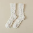 thumbnail image 2 of Jamicy Womens Fuzzy Socks Fluffy Socks Women Winter Cozy Sock Warm Casual Soft Fabric Socks Slipper Home Sleeping Sock for Women, 2 of 3