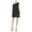 black, variant on French Connection Womens Summer Crepe A-Line Dress