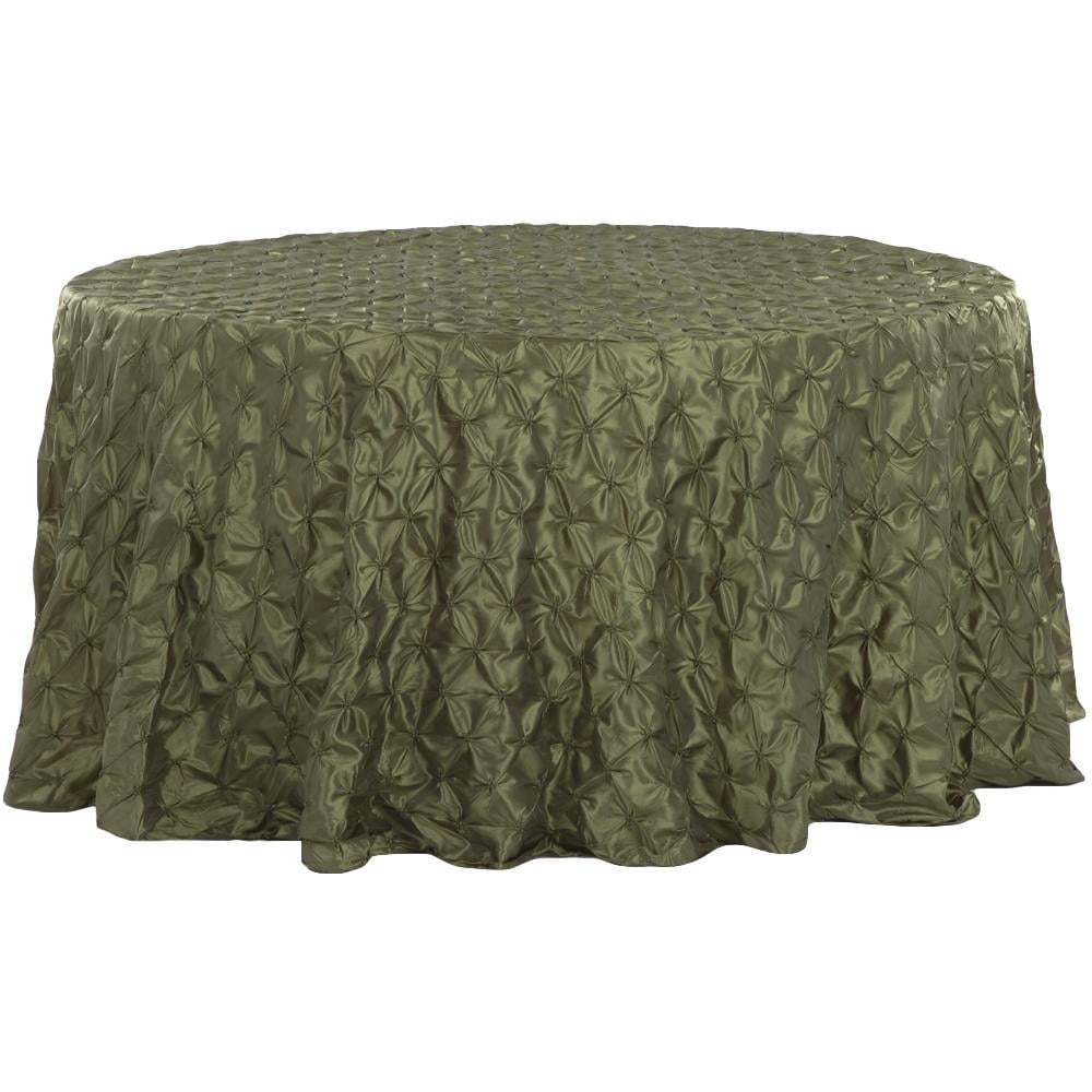 1 Pc 120 Pinchwheel Round Tablecloth Willow Green For Weddings 1-pc-120-pinchwheel-round-tablecloth-willow-green-for-weddings