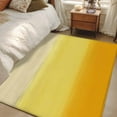 thumbnail image 4 of Area Rug for Living Room, Yellow Ombre Non-Slip Indoor Large Carpet for Bedroom/Dining Room, Modern Abstract Art Abstract Washable Low-Profile Rectangle Floor Runner Rugs - 4 x 6 Ft, 4 of 8