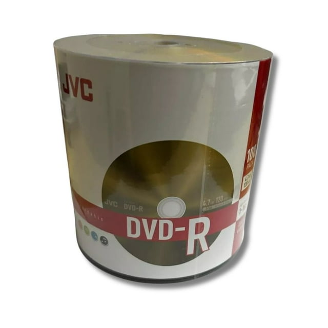 DVD-R JVC C/100 120MIN 4.7GB 16X