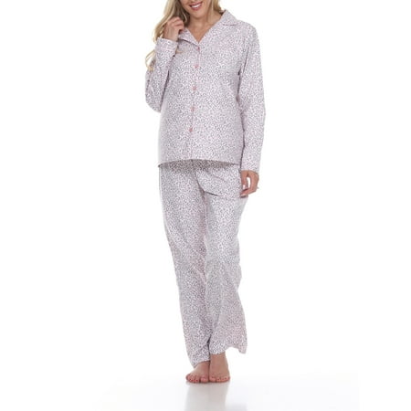 

White Mark Women s Pajama Set - Extended Sizes